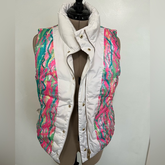 Lilly Pulitzer Jackets & Blazers - Lilly Pulitzer Isabelle Puffer Down Vest